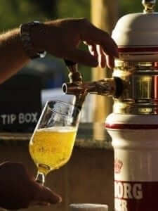Drinking Beer